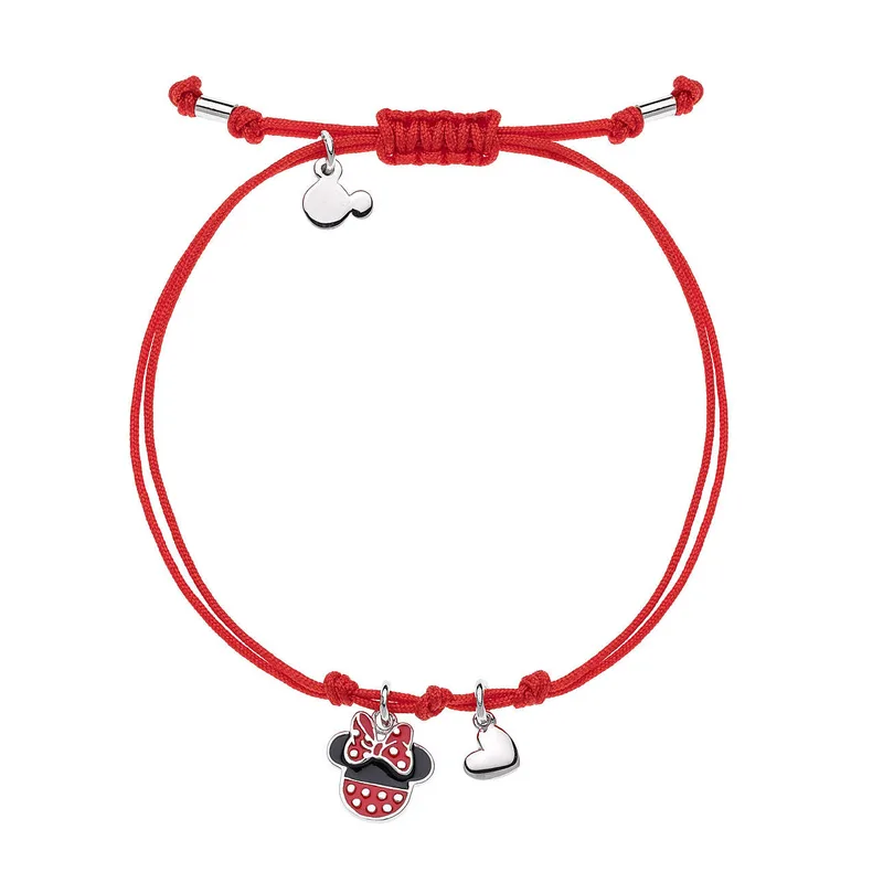 DISNEY Βραχιόλι Παιδικό Από Ασήμι Minnie Mouse BS00012RL.CS