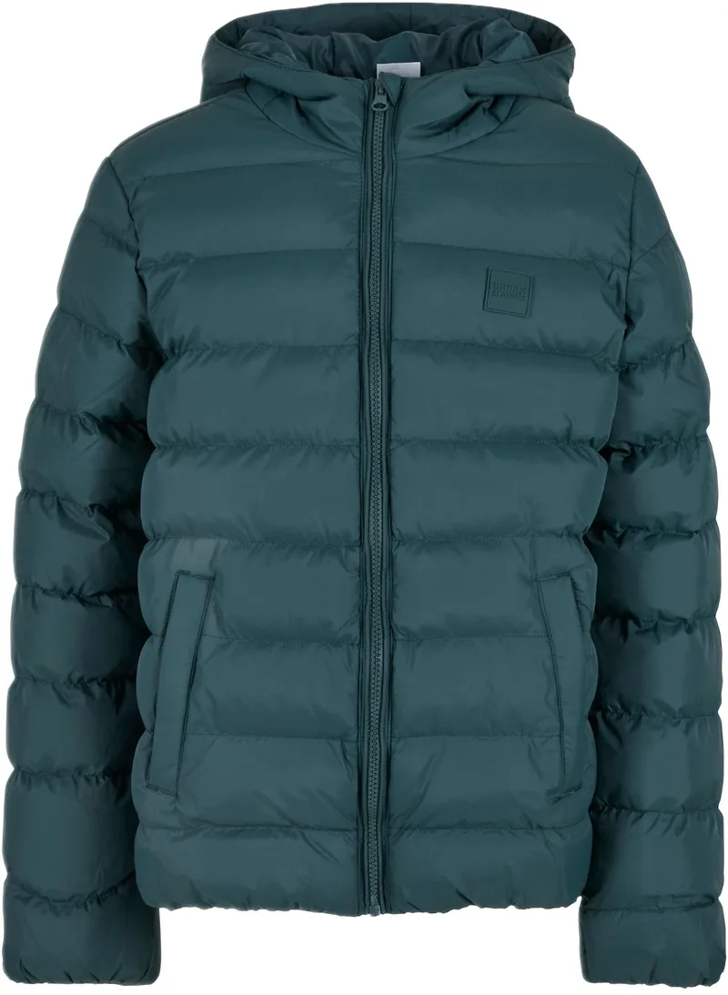 Boys Basic Bubble Jacket Urban Classics UCK863-02245 bottlegreen