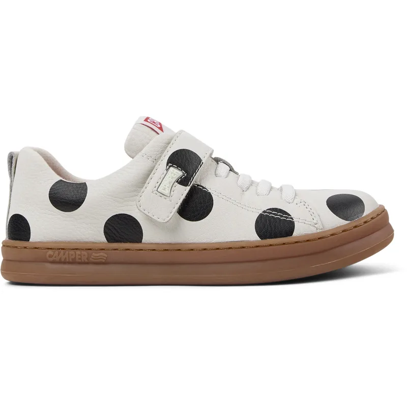 CAMPER Twins - Sneakers Για Κορίτσια - Λευκό,Μαύρο, Μέγεθος 31, Smooth leather