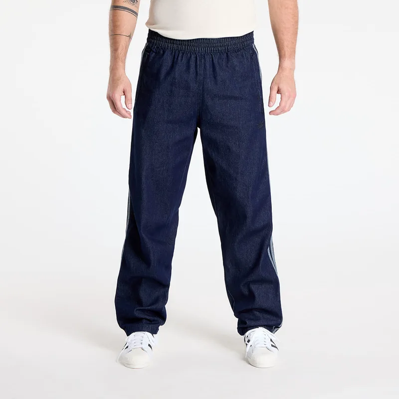 Παντελόνια adidas Adicolor Loose Trackpant Denim Stone Indigo Denim/ Black L