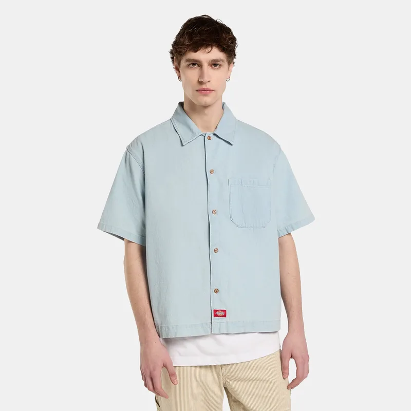 Dickies Denim Ανδρικό Κοντομάνικο Πουκάμισο (9000260405_92281)