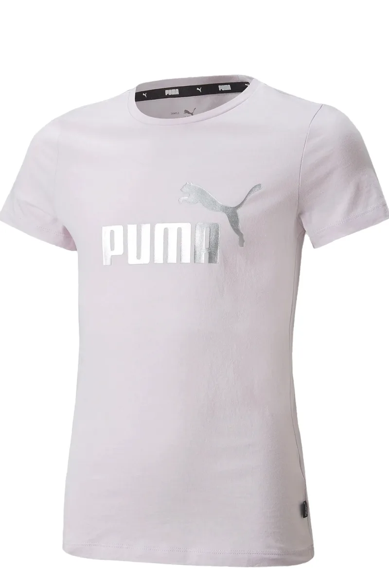 Μπλούζα Κοντομάνικη Puma ESS+ Logo 846953-17 Κορίτσι