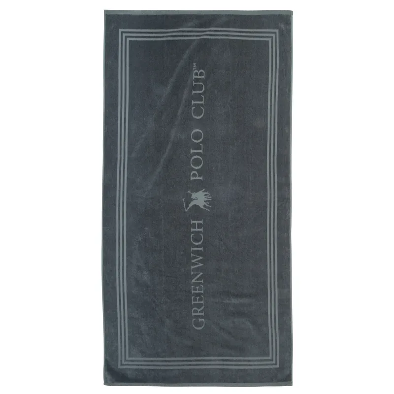 Greenwich polo club πετσετα θαλασσησ 90χ170 4063 dark grey