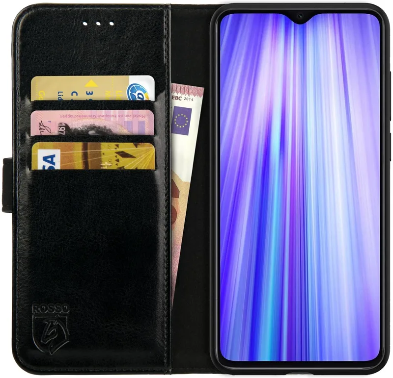 Κόκκινο Element PU Θήκη Πορτοφόλι Xiaomi Redmi Note 8 Pro - Black (8719246211058)
