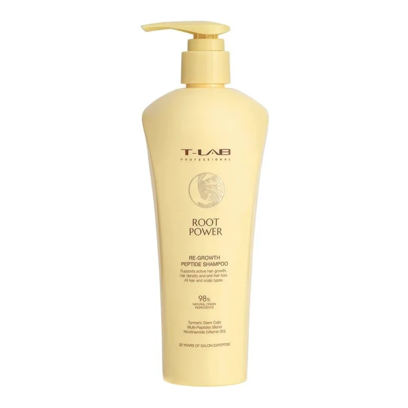 T-Lab Professional Root Power Re-Growth Peptide Shampoo (300ml)