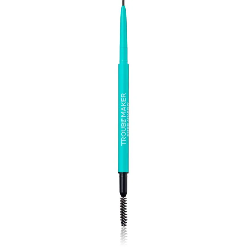 Trouble Maker Define Anarchy μολύβι ματιών διπλής όψης απόχρωση Dark Brown 0.1 γρ