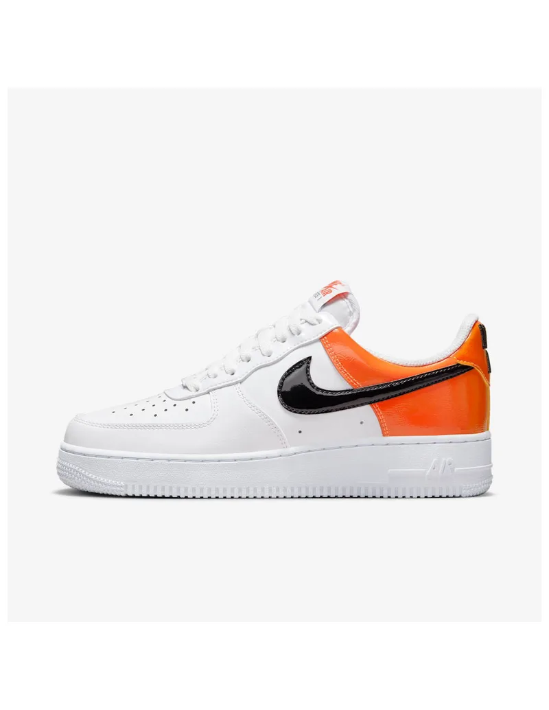 Nike Air Force 1 Low '07 Essential WhiteBrilliant Πορτοκαλί Women's DJ9942103 MBS