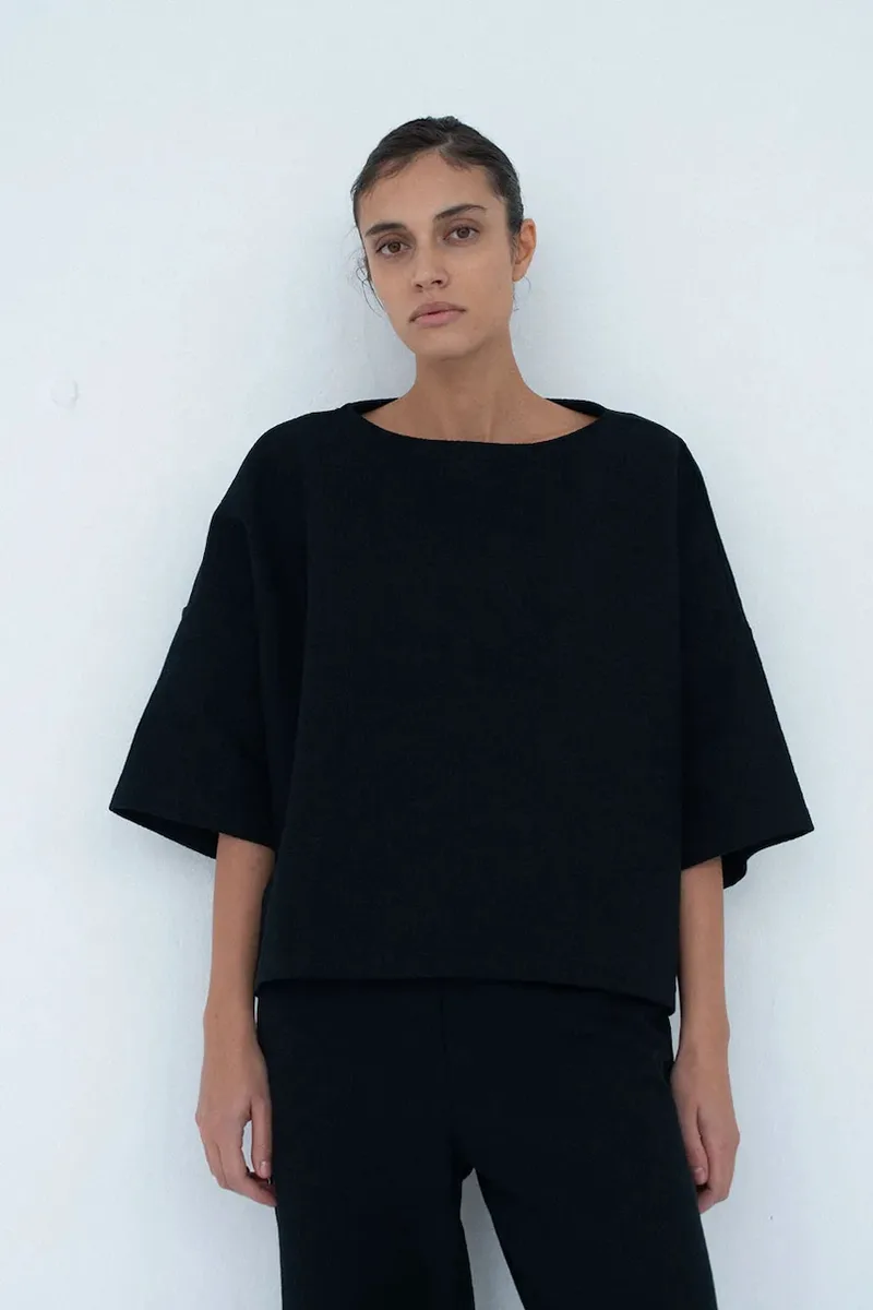 Muuv. t-shirt γυναικείο βαμβακερό MOAI