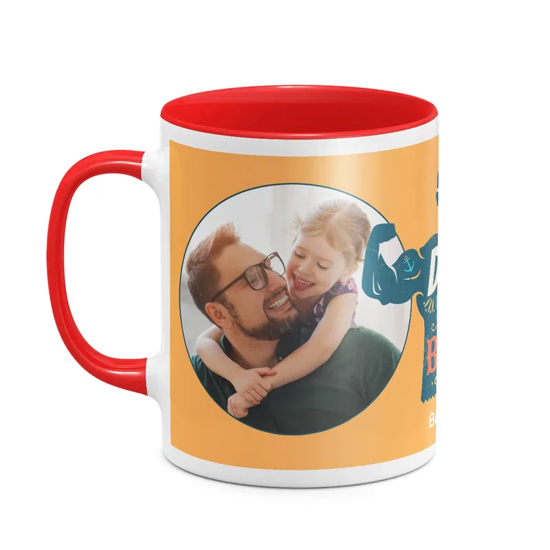 Strong Dad - Κούπα - Κόκκινο - Απλή