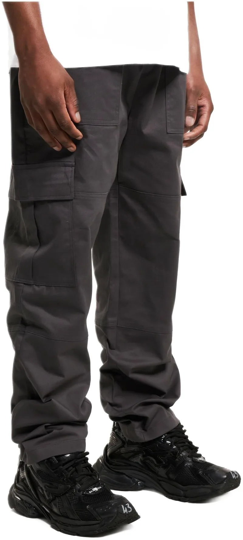 Straight Cargopant DEF DFCP056-01745 anthracite