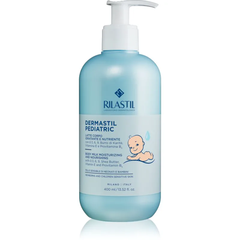 Rilastil Dermastil Pediatric απαλό γαλάκτωμα σώματος για παιδιά από τη γέννηση 400 ml