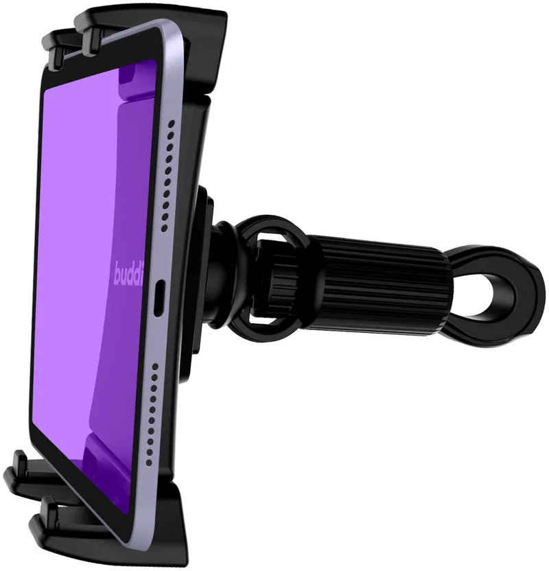 Buddi Tablet Holder for Hometrainer - Universal Ρυθμιζόμενη Βάση Στήριξης Smartphone / Tablet για Ποδήλατο Γυμναστικής / Ελλειπτικό Μηχάνημα / Μικρόφωνο - Black - 5 Έτη Εγγύηση (8719246384691)