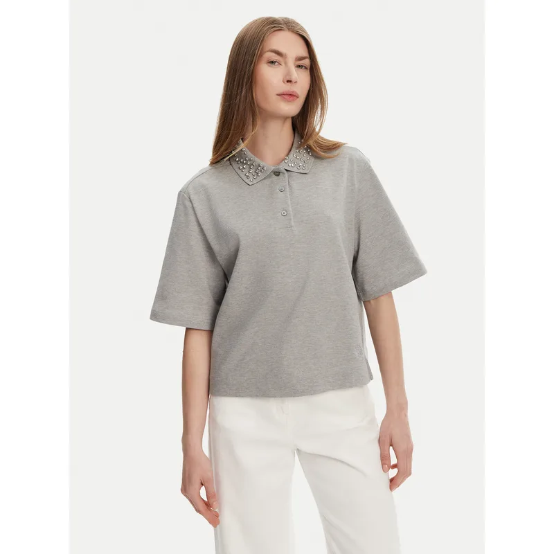 Marella Polo Gonzaga 2513951014 Γκρι Relaxed Fit