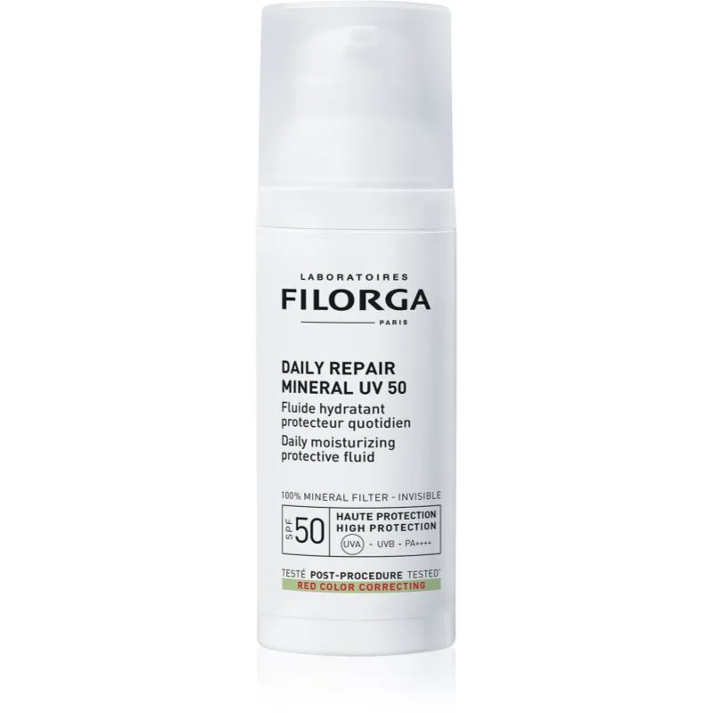 FILORGA DAILY REPAIR MINERAL UV 50 προστετυτικό υγρό με ενυδατικό αποτέλεσμα 50 ml