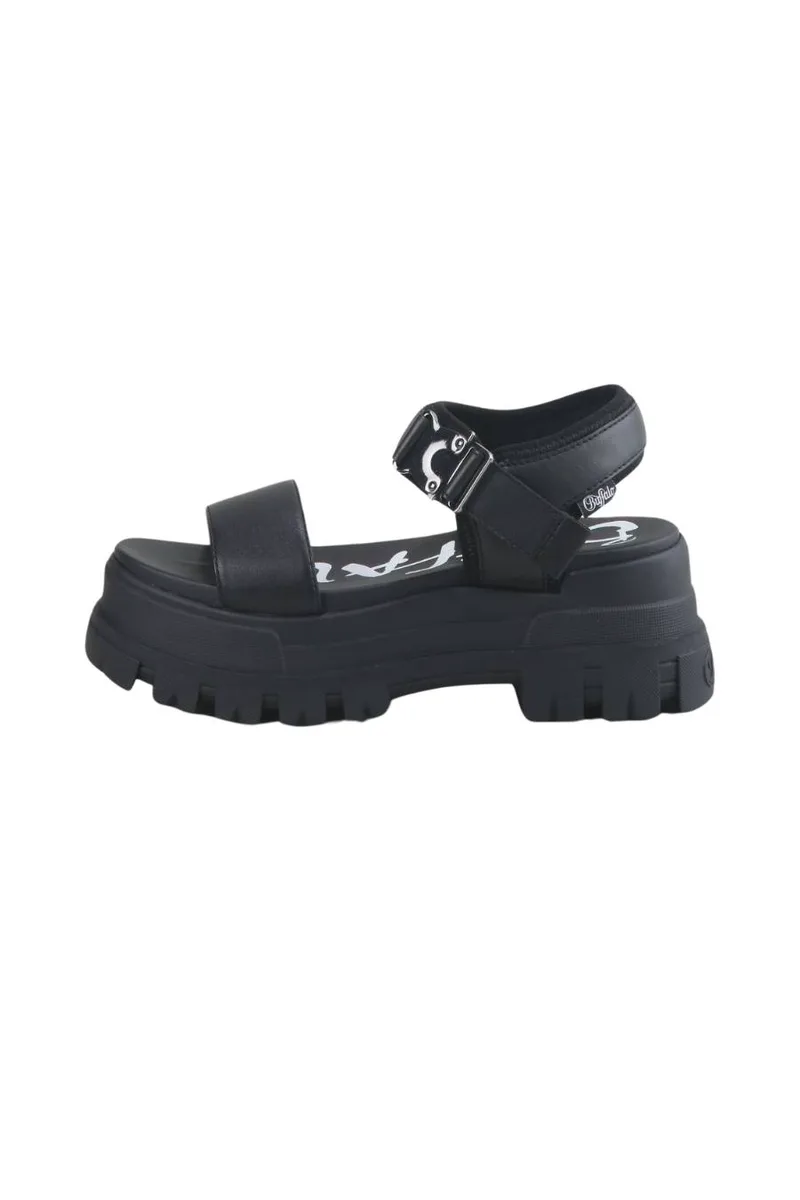 BUFFALO σανδάλια γυναικεία JOJO - Μαύρο-1652022-BLACK