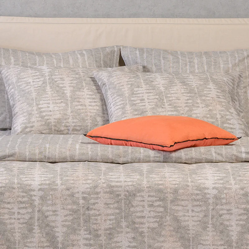 Μαξιλαροθήκες Σετ 50x70 Melinen Casual Kai Grey