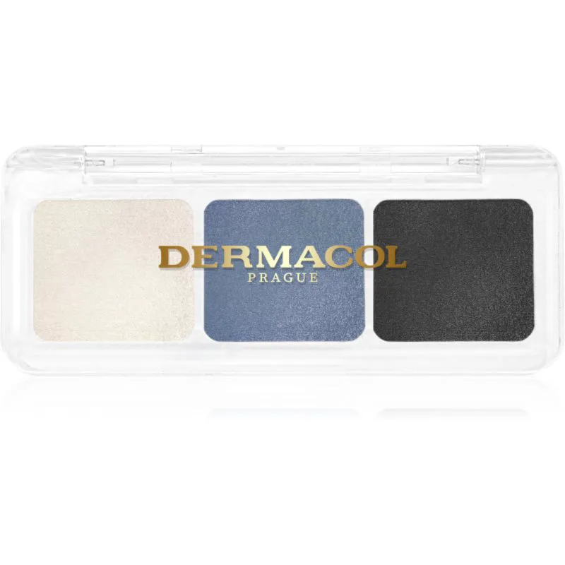 Dermacol Compact Trio Παλέτα σκιών για τα μάτια απόχρωση 2 Starry Night 4.2 γρ