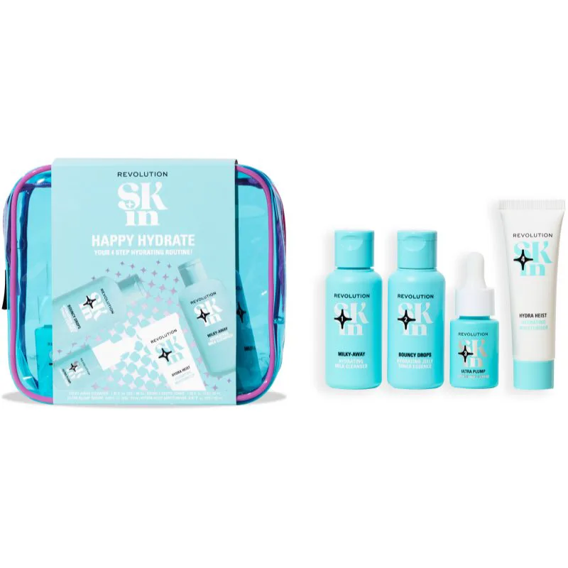 Revolution Skincare Happy Hydrate 4 Step Starter Kit σετ δώρου για το πρόσωπο