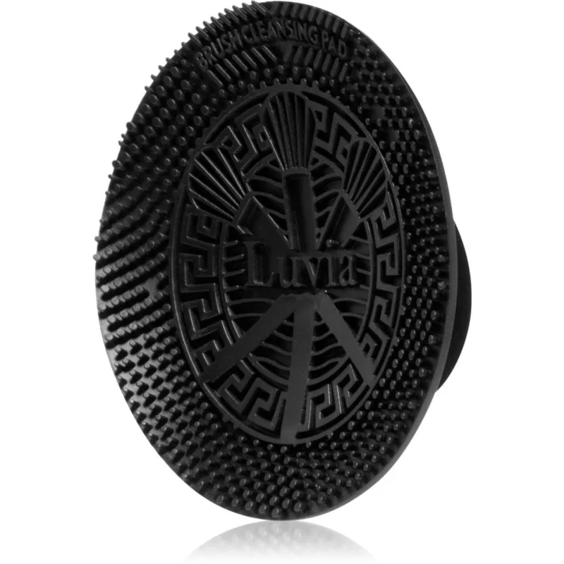 Luvia Cosmetics Brush Cleansing Pad εργαλείο σιλικόνης για καθάρισμα των πινέλων χρώμα Black 1 τμχ