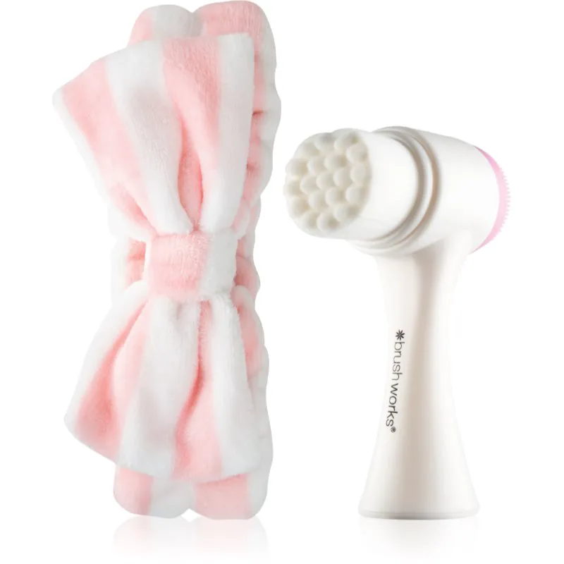 Brushworks Luxury Facial Cleansing Brush & Headband Set σετ δώρου για γυναίκες