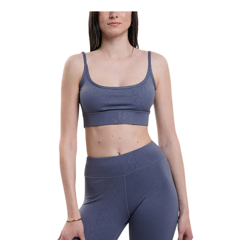 Body Talk W Gym Sports Bra Coal (1261-906724-00503)