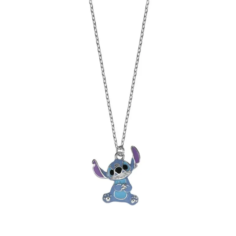 DISNEY Μενταγιόν Με τον Stitch από Ασήμι CS00028SRHL-P