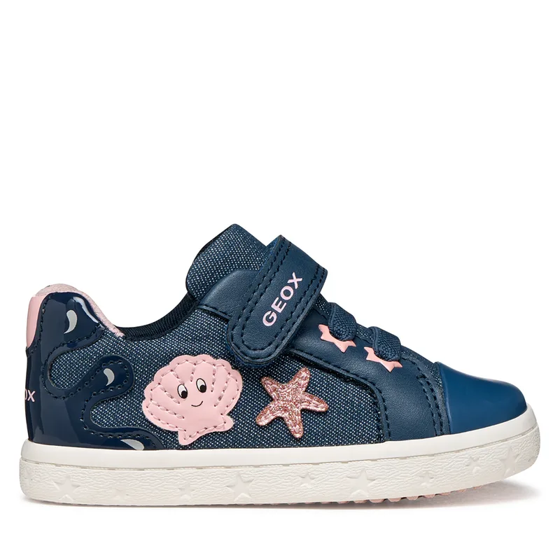 Sneakers Geox B Gisli Girl B651MB 00954 C4BE8 S Σκούρο μπλε