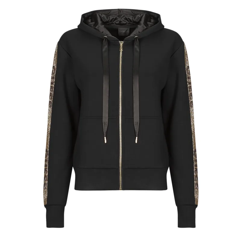 T-shirt με κουκούλα Guess HOOD STUDS LOGO