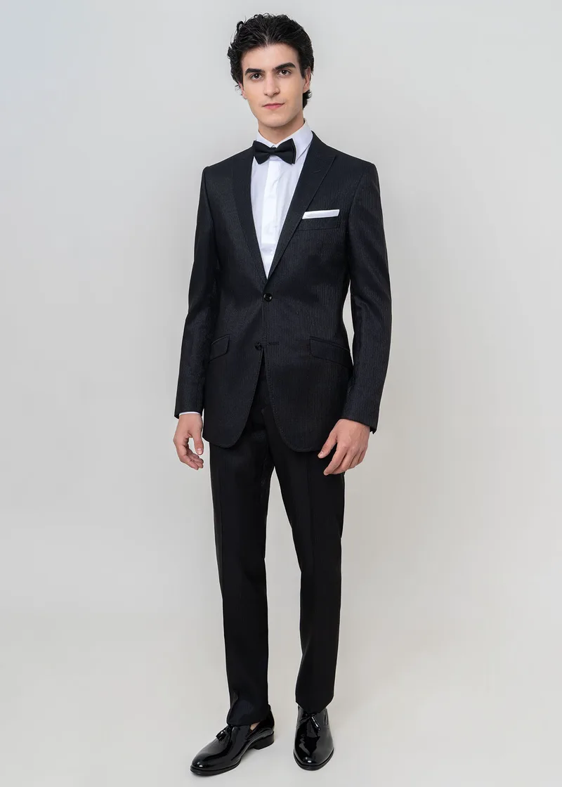 Versace Collection Κοστούμι της σειράς Texture - V2TAD31 V3Z681 005 Black