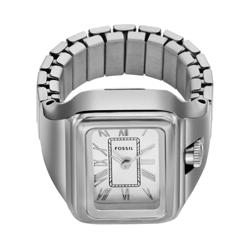 Ρολόι Fossil Watch Ring ES5344 Ασημί