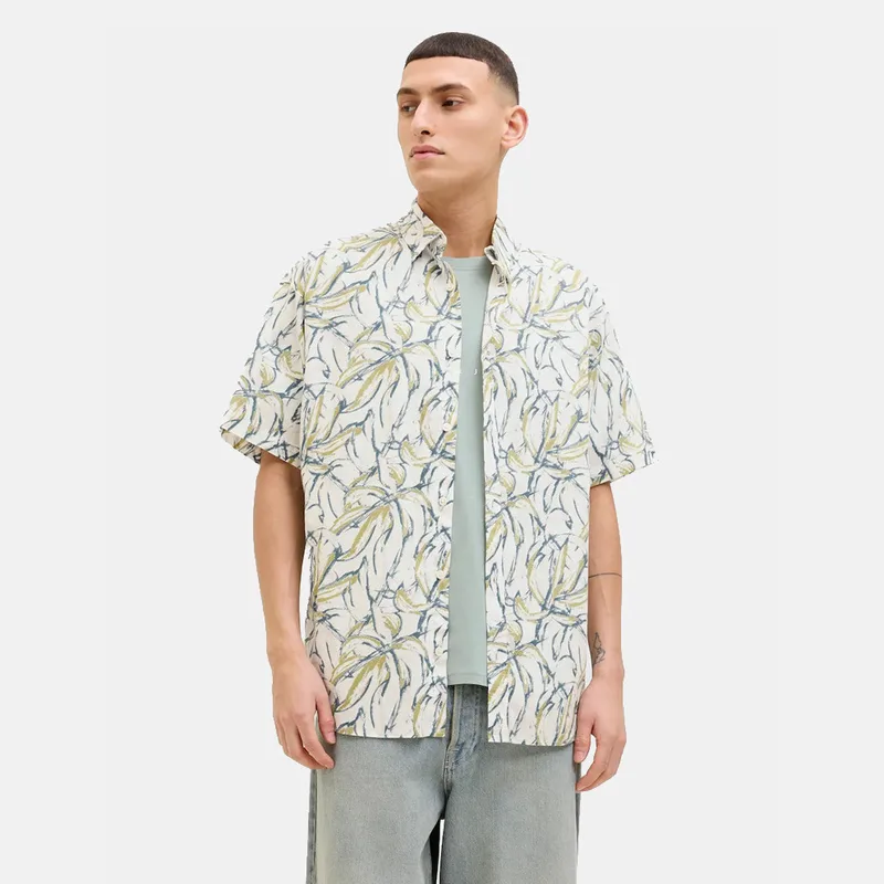 Jack & Jones Ανδρικό Κοντομάνικο Πουκάμισο (9000219408_1929)