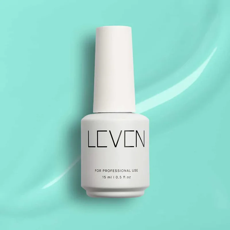 Leven | Ημιμόνιμο βερνίκι 15ml no. 212 Aqua Marine