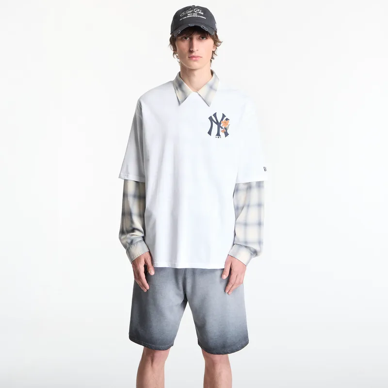 T-shirt New Era MLB Floral OS Tee New York Yankees UNISEX Optic White XL