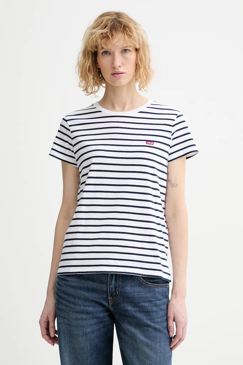 Βαμβακερό μπλουζάκι Levi's PERFECT TEE
