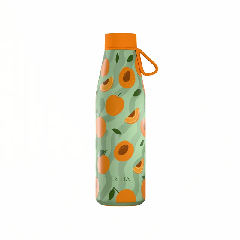 Μπουκάλι Θερμός 500ml Estia Save The Aegean Flow Peach Garden 01-42202