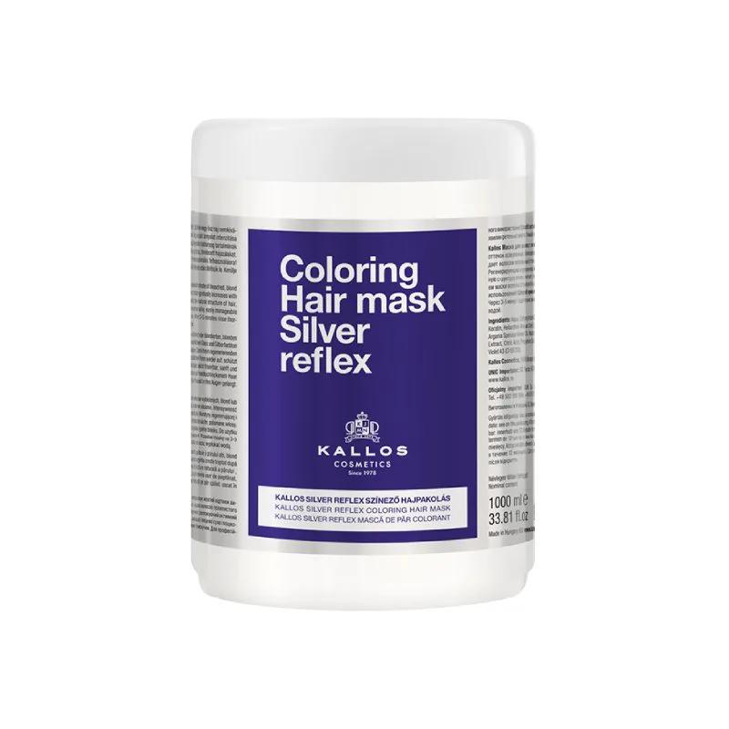 Kallos Silver Reflex Hair Mask 1000ml