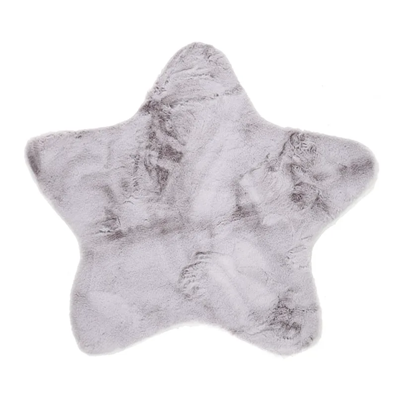 Παιδικό Χαλί Γούνινο (100x100) Royal Carpet Bunny Kids Star Silver