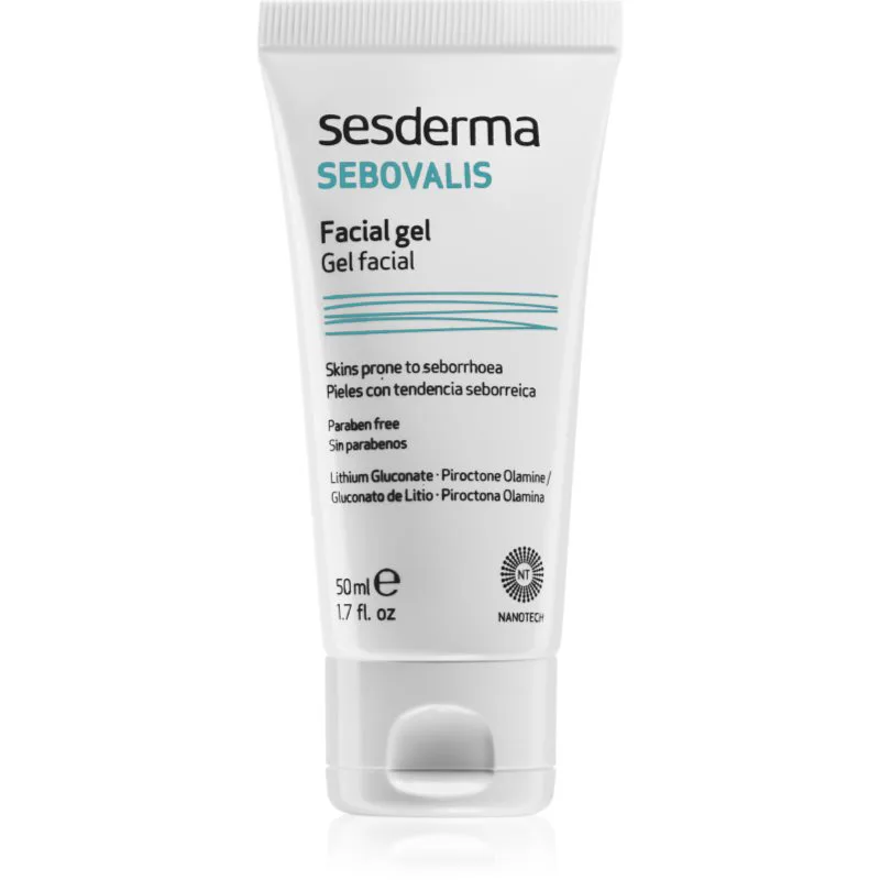 Sesderma Sebovalis τζελ προσώπου για ρύθμιση της παραγογής σμήγματος 50 ml