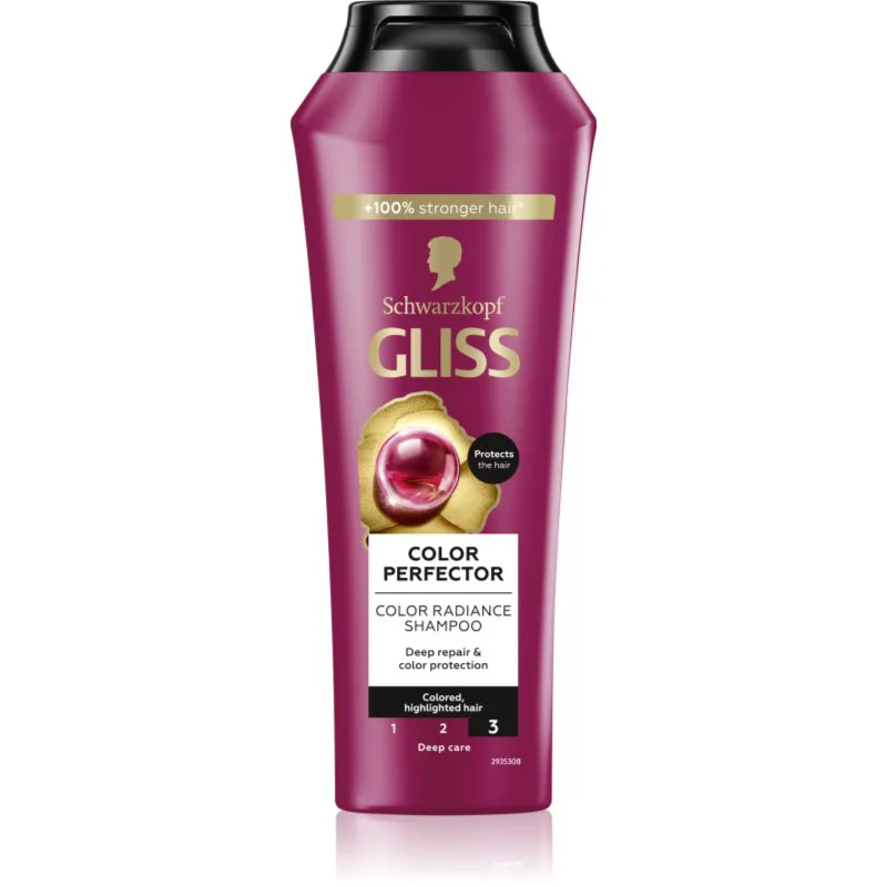Schwarzkopf Gliss Color Perfector προστατευτικό σαμπουάν για βαμμένα μαλλιά 250 ml