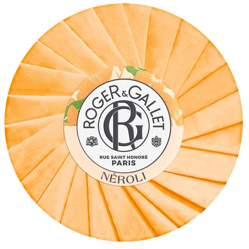 Roger & Gallet Neroli Perfumed Soap Bar Γυναικείο Αναζωογονητικό Φυτικό Σαπούνι Σώματος με Τονωτικό Άρωμα Άνθους Πορτοκαλιάς 100g