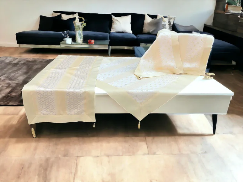 ΣΕΤ ΚΑΡΕ 7ΤΜΧ. ΣΑΤΙΝΕ ΖΑΚΑΡ ΜΕ ΦΑΣΑ POLENE LINEAHOME