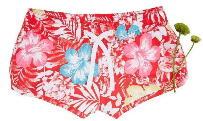 ΣΟΡΤΣ BENETTON HAWAIIAN ΚΟΚΚΙΝΟ (160 CM)-(11-12 ΕΤΩΝ)