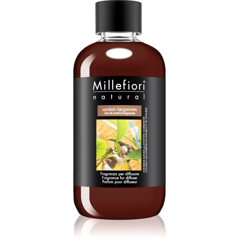 Millefiori Milano Sandalo Bergamotto ανταλλακτικό για διαχυτές αρώματος 250 ml