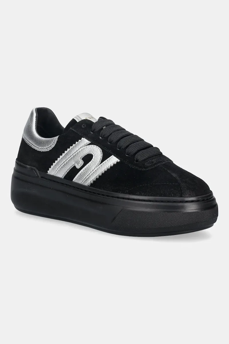 Δερμάτινα sneakers Furla Nuage Lace-Up Sneaker