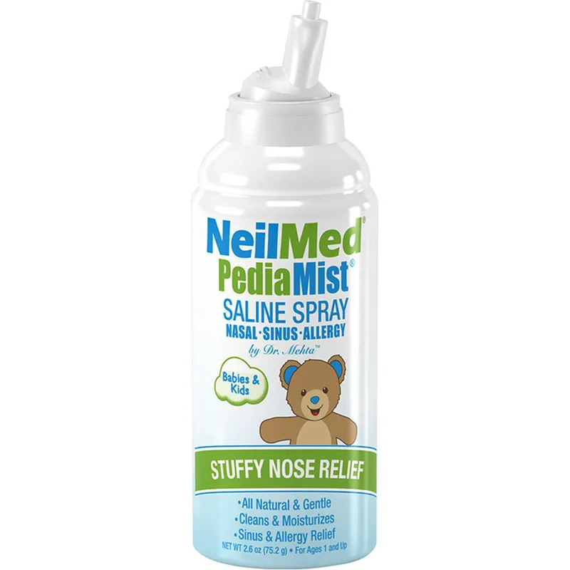 NeilMed PediaMist Nasal Saline Spray Ρινικό Σπρέι Φυσιολογικού Ορού για Βρέφη & Παιδιά από 1 Έτους & Άνω 75,2g