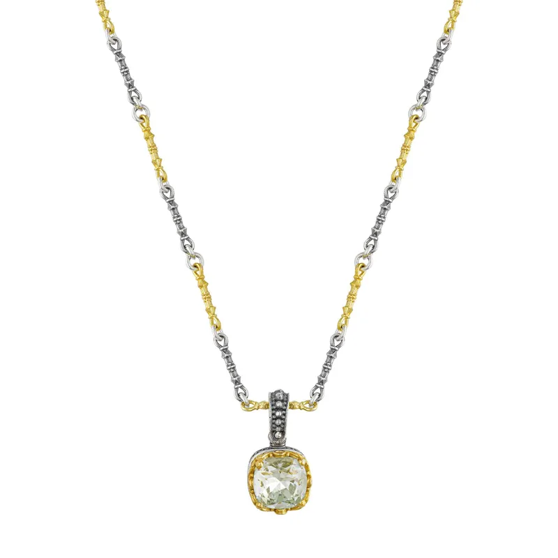 DIMITRIOS Γυναικείο Ασημένιο Κολιέ με Κρύσταλλα Swarovski M42