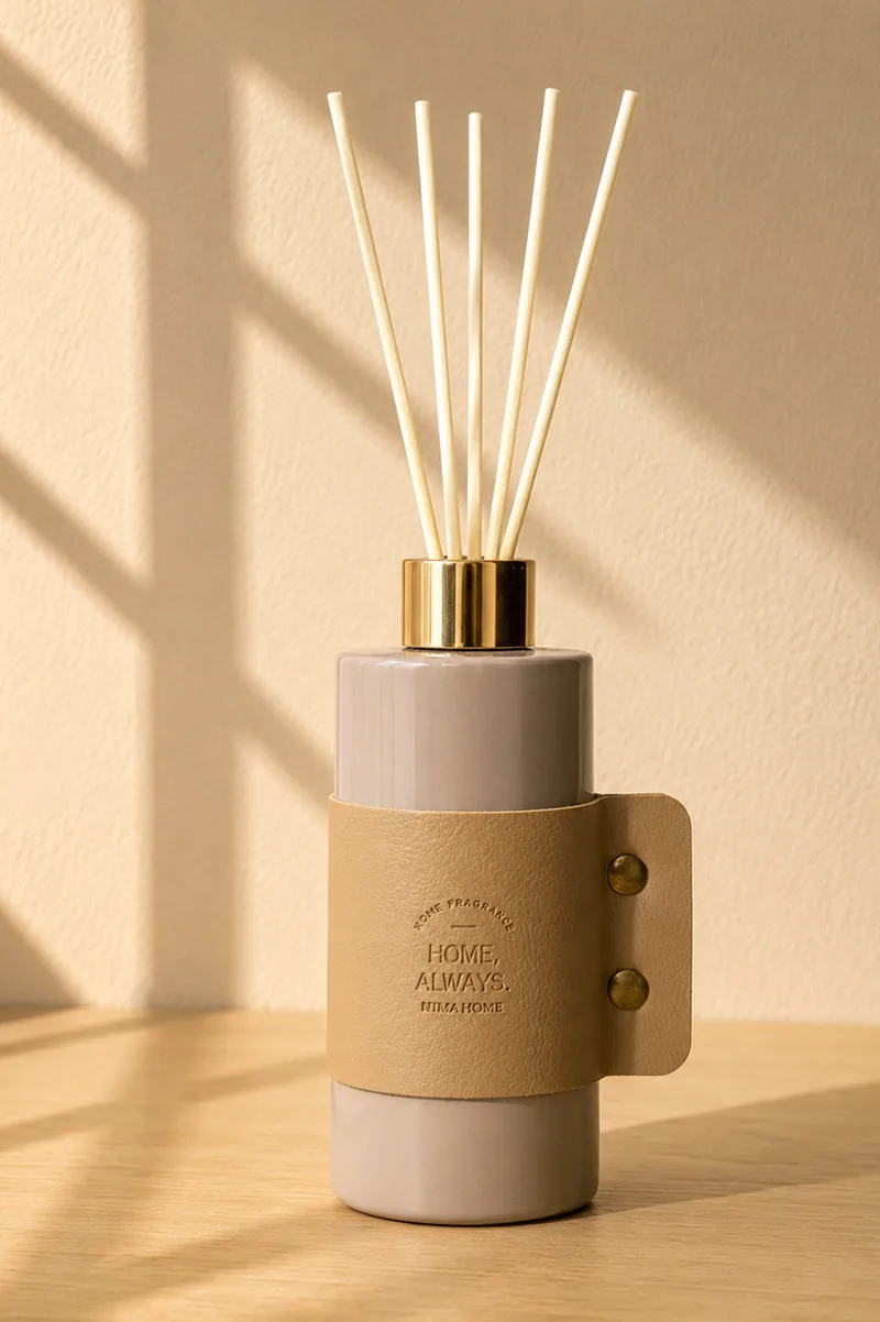 Αρωματικο Χωρου Με Στικ 180Ml Home Always Powder Nima Μονόχρωμο