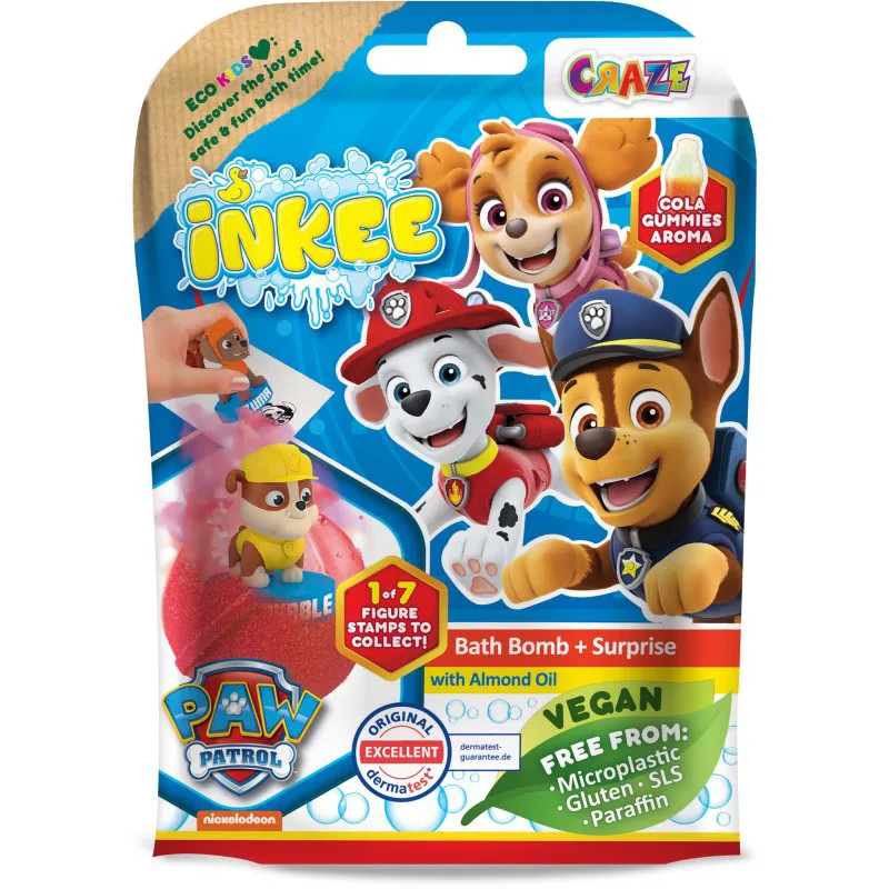 Craze INKEE Paw Patrol βόμβα μπάνιου με έκπληξη 3y+ 1 τμχ