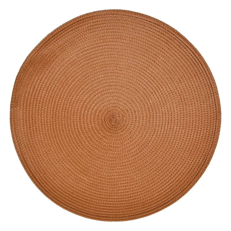 Secret De Gourmet Σουπλά Στρογγυλό PVC Terracotta 38cm