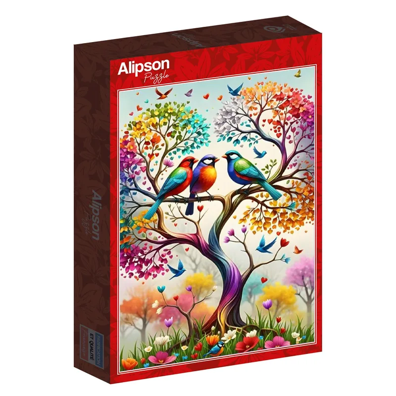 Αlipson Ρuzzle: Rainbow Tree (500 τμχ. - 48 x 34 cm)